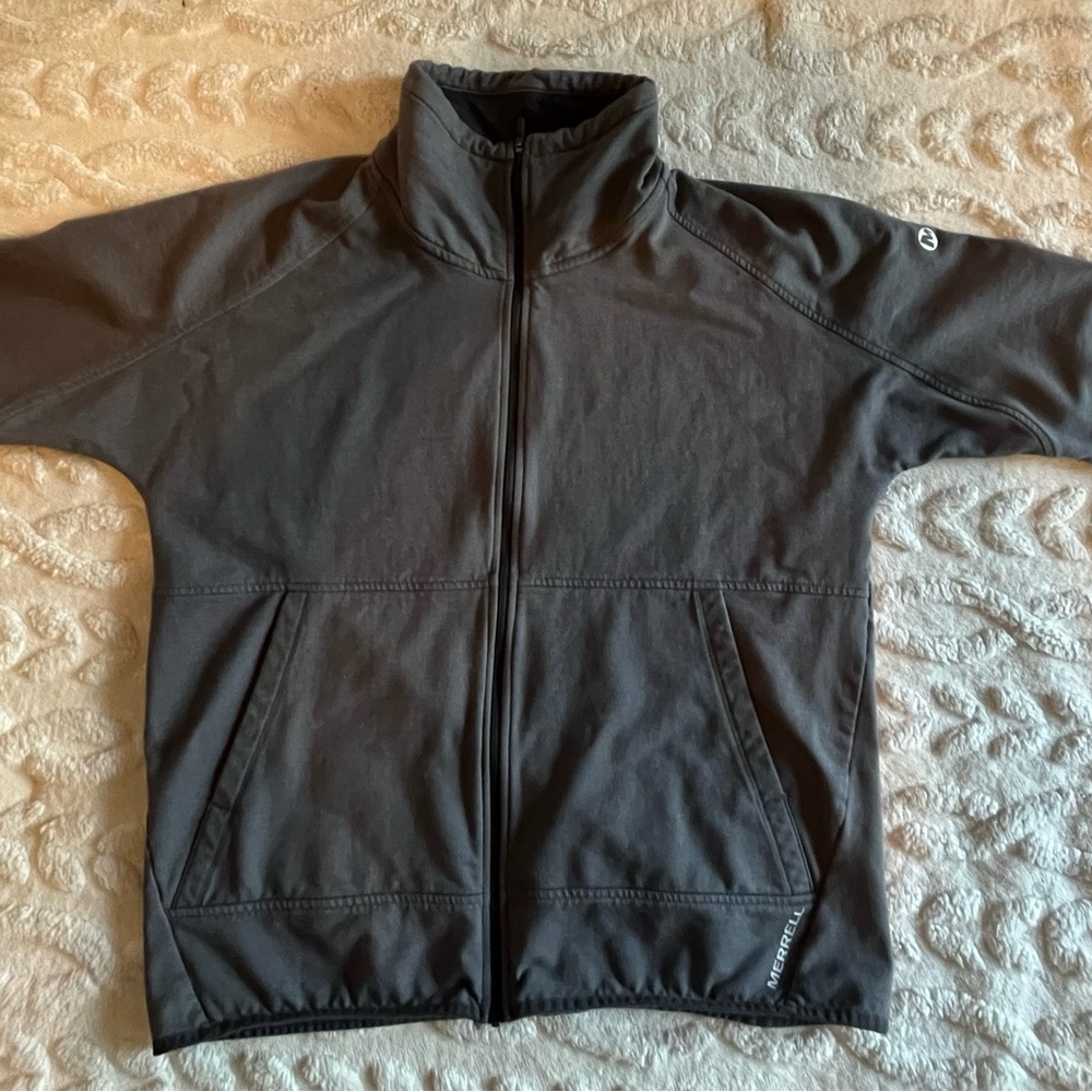 Merrell Women’s Gray Full Zip Jacket Size medium